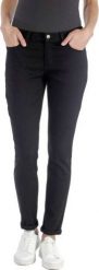 Carhartt Spodnie Carhartt Slim-Fit Skinny Leg Denim ONYX. Spodnie materiałowe damskie Carhartt, bez wzorów, z denimu. Za 239.19 zł.