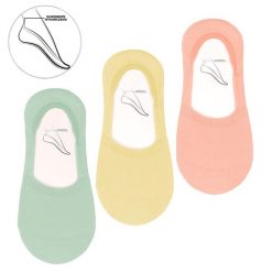 Stopki Damskie Moraj Mix Kolor 3 Pary. Brązowe skarpety damskie Moraj, bez wzorów, z bawełny. Za 29.99 zł.