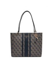 Guess Torebka Noelle II HWBS96 72250 Granatowy. Niebieskie torebki do ręki damskie Guess, z aplikacjami, ze skóry, bez dodatków. Za 674.99 zł.