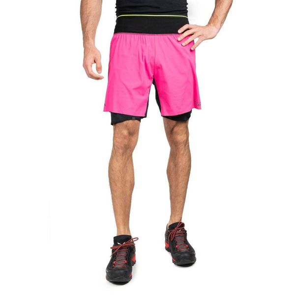 Spodenki do biegania męskie Dynafit DNA Ultra 2/1 Shorts. Czerwone krótkie spodenki sportowe męskie Dynafit, m, bez wzorów, do biegania. Za 599.99 zł.