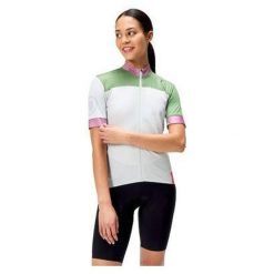 Koszulka rowerowa damska Endura Chroma FS260 W. Białe koszulki sportowe damskie ENDURA, bez wzorów, bez kołnierzyka, bez ramiączek, rowerowe. Za 279.99 zł.