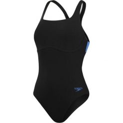Damski kostium kąpielowy 1-częściowy Speedo Flex Band. Czarne kostiumy jednoczęściowe damskie Speedo, s, bez wzorów, z materiału, eleganckie, do pływania. Za 291.50 zł.