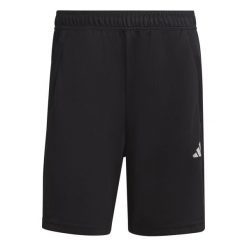 Krótka adidas Essentials All Set. Czarne buty sportowe męskie Adidas, bez zapięcia, na fitness i siłownię. Za 118.99 zł.