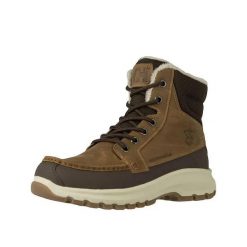 Buty trekkingowe Helly Hansen Brązowe. Brązowe eleganckie półbuty Helly Hansen, na zimę, z materiału, eleganckie, bez zapięcia. Za 615.50 zł.