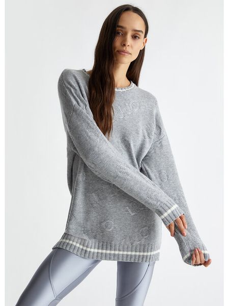 Liu Jo Sweter TF4173 MS55L Szary Regular Fit. Szare kardigany damskie Liu Jo, l, bez wzorów, z syntetyku, bez kołnierzyka, bez ramiączek, bez kaptura. Za 689.99 zł.