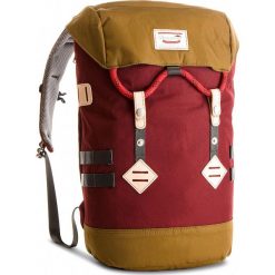 Plecak DOUGHNUT - D104-9714-F Wine X Khaki. Czerwone plecaki damskie Doughnut, z materiału. Za 429.00 zł.