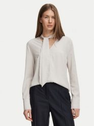 Calvin Klein Bluzka LV044H115G Różowy jasny Regular Fit. Czerwone bluzki damskie Calvin Klein, xl, bez wzorów, bez kołnierzyka, bez ramiączek. Za 409.99 zł.