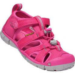 Keen Sandały Dziecięce Seacamp Ii Cnx C-Hot Pink Us 13 (Eu 31). Różowe sandały dziewczęce Keen, z materiału, bez zapięcia. Za 265.00 zł.