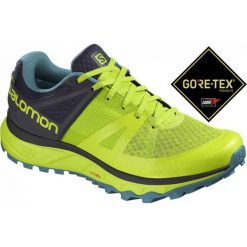 Salomon Trailster Gtx Acid Lime/Graphite/Hydro. 44.7. Szare buty sportowe męskie Salomon, z gore-texu, bez zapięcia, do biegania, gore-tex. W wyprzedaży za 369.00 zł.
