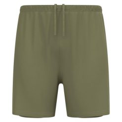 Spodenki męskie Odlo ESSENTIAL 6 INCH 2-in-1 short. Zielone krótkie spodenki sportowe męskie Odlo, m, bez wzorów, do biegania. W wyprzedaży za 242.99 zł.