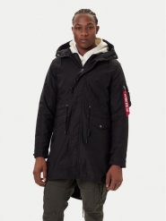 Alpha Industries Parka Studio M-51 Fishtail 258112 Czarny Regular Fit. Czarne kurtki męskie Alpha Industries, m, bez wzorów, z syntetyku, bez kaptura. Za 1,099.00 zł.