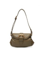 PINKO Torebka Jolene Shoulder Mini PE 25 PLTT 102802 A270 Zielony. Zielone torebki do ręki damskie Pinko, bez wzorów, ze skóry, bez dodatków. Za 1,019.00 zł.