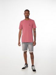 Koszulka męska Protest PRTHANNUS t-shirt. Czerwone t-shirty męskie Protest, m, bez wzorów, z bawełny, klasyczne, bez kołnierzyka. Za 99.90 zł.