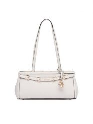 Guess Torebka Dovie HWKG99 09080 Kremowy. Białe torebki do ręki damskie Guess, z aplikacjami, ze skóry, bez dodatków. Za 589.99 zł.