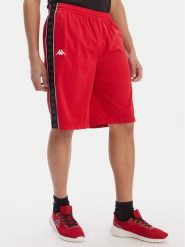 Kappa Szorty sportowe Banda Treadwellz 304KQ20 Czerwony Regular Fit. Czerwone krótkie spodenki sportowe męskie Kappa, m, bez wzorów, z syntetyku. Za 109.99 zł.
