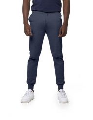 Leone Urban Męskie Spodnie Sportowe. Niebieskie spodnie sportowe męskie LEONE 1947 APPAREL, l, bez wzorów, z bawełny, na fitness i siłownię. Za 105.21 zł.