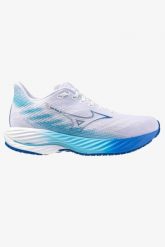 Buty do biegania damskie Mizuno Wave Rider 28. Białe obuwie sportowe damskie Mizuno, bez wzorów, z gumy, do biegania, mizuno wave. Za 409.99 zł.