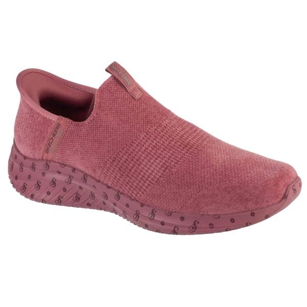 Buty sportowe Sneakersy męskie, Slip-Ins Ultra Flex 3.0 - What Would You Do. Czerwone buty sportowe męskie Skechers, bez zapięcia, trekkingowe. Za 279.99 zł.