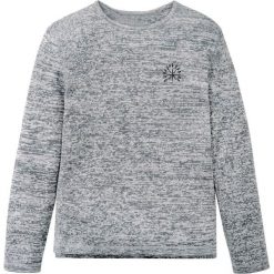 Sweter melanżowy bonprix antracytowo-biel wełny melanż. Swetry dla chłopców marki bonprix. Za 37.99 zł.