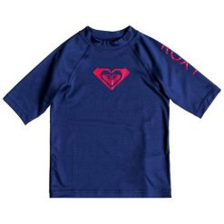 Roxy Koszulka Dziewczęca Lycra Upf 50 Wholehearted 110 Niebieska. Bluzki dla dziewczynek Roxy. Za 86.00 zł.