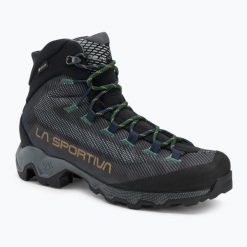 Buty trekkingowe męskie La Sportiva Aequilibrium Hike GTX. Czarne trekkingi męskie La Sportiva. Za 999.99 zł.