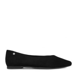 Baleriny Lasocki. Czarne baleriny damskie Lasocki, bez wzorów, bez obcasa. Za 169.99 zł.