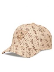 Guess Czapka z daszkiem H5YZ03 WO08O Beżowy. Brązowe czapki i kapelusze damskie Guess, z aplikacjami, z bawełny. Za 119.99 zł.