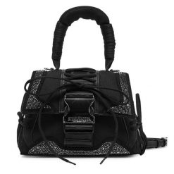 Torebka Steve Madden. Czarne torebki do ręki damskie Steve Madden, bez wzorów, klasyczne, bez dodatków. Za 329.99 zł.