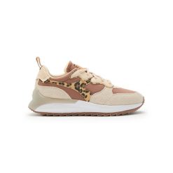 Sneakersy damskie DIADORA JOLLY ANIMALIER. Czarne obuwie sportowe damskie Diadora, bez wzorów, trekkingowe. Za 249.99 zł.