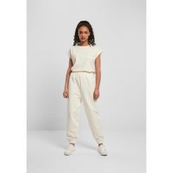 Spodnie damskie Urban Classics organic rozmiar haute piłka. Białe spodnie sportowe damskie Urban Classics, bez wzorów, z bawełny, do biegania. Za 237.00 zł.