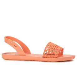 Sandały damskie Ipanema 82555 BREEZY SANDAL FEM. Brązowe sandały damskie Ipanema, bez wzorów, z materiału, bez obcasa, bez zapięcia. Za 69.00 zł.