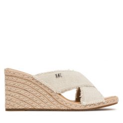 Espadryle MICHAEL Michael Kors. Brązowe espadryle damskie MICHAEL Michael Kors, bez wzorów, bez obcasa, bez zapięcia. Za 589.99 zł.