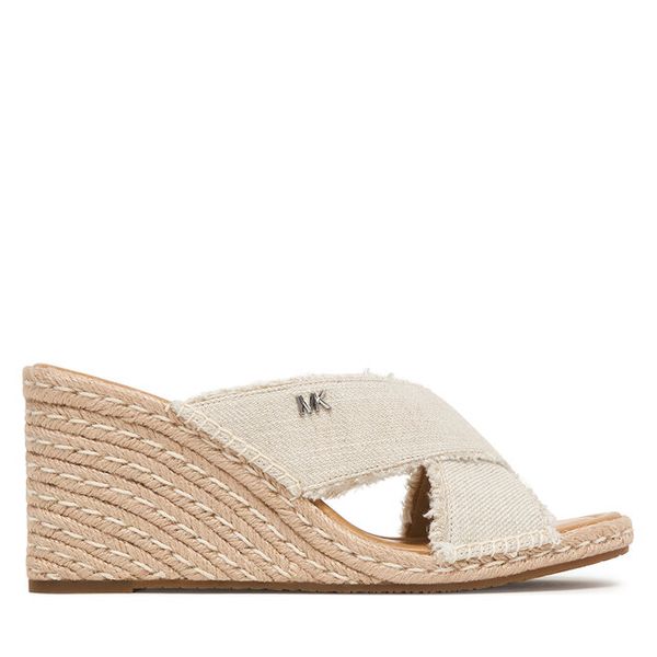Espadryle MICHAEL Michael Kors. Brązowe espadryle damskie MICHAEL Michael Kors, bez wzorów, bez obcasa. Za 408.99 zł.