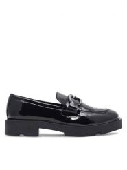 Sergio Bardi Loafersy WI16-C1053-01SB Czarny. Czarne mokasyny damskie Sergio Bardi, ze skóry. Za 349.99 zł.