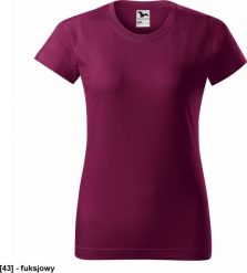 MALFINI Basic 134 - ADLER - Koszulka damska, 160 g/m - fuksjowy M. T-shirty damskie Malfini, m, bez wzorów, bez kołnierzyka. Za 22.14 zł.