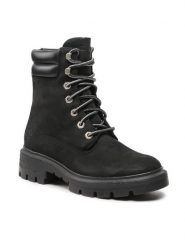 Timberland Trapery Cortina Valley TB0A5NBY0151 Czarny. Czarne śniegowce i trapery damskie Timberland, z nubiku. Za 849.99 zł.