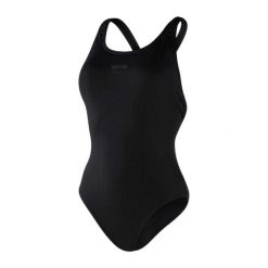 Damski kostium kąpielowy 1-częściowy Speedo Eco Endurance+ Power. Czarne kostiumy jednoczęściowe damskie Speedo, l, bez wzorów, z materiału, eleganckie, na fitness i siłownię. Za 322.00 zł.