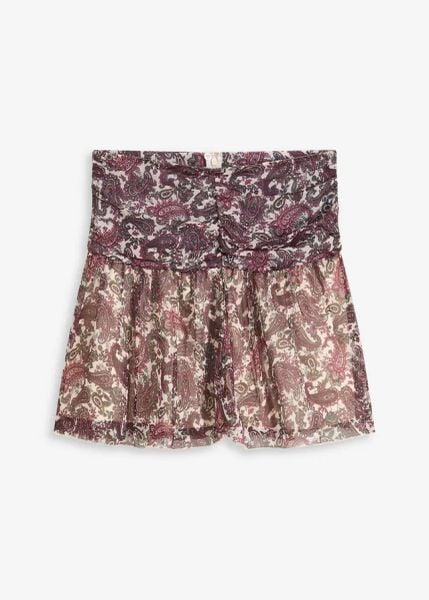 Spódnica mini. Brązowe spódnice damskie bonprix, bez wzorów, mini. Za 27.99 zł.