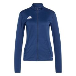 Bluza damska adidas Entrada Track. Białe bluzy damskie Adidas, bez wzorów, bez kaptura. Za 121.99 zł.