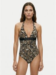 Tommy Hilfiger Strój kąpielowy UW0UW06372 Beżowy. Brązowe kostiumy jednoczęściowe damskie Tommy Hilfiger, xl, bez wzorów, z syntetyku. Za 409.99 zł.