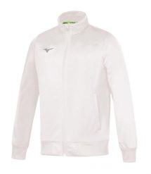Kurtka z dresu Mizuno Team Core. Białe kurtki sportowe męskie Mizuno, m, bez wzorów, z dresówki. Za 172.50 zł.