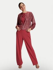 Swing Bluza 4AH00600 Czerwony Regular Fit. Czerwone bluzy damskie Swing, bez wzorów, z syntetyku, bez kaptura. Za 549.99 zł.