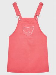 Guess Sukienka codzienna J3GK00 WFGB0 Różowy Regular Fit. Czerwone sukienki dla dziewczynek Guess, z aplikacjami, z bawełny, bez ramiączek. Za 289.99 zł.