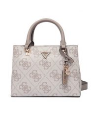 Guess Torebka Noelle II HWSO96 72050 Beżowy. Brązowe torebki do ręki damskie Guess, z aplikacjami, ze skóry, bez dodatków. Za 639.99 zł.