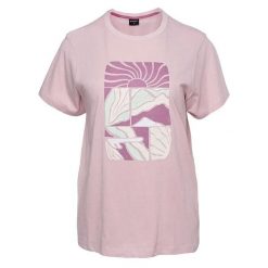 T-shirt Damski Gladys. Czerwone t-shirty damskie Hi-tec, bez wzorów, sportowe, bez kołnierzyka. Za 72.99 zł.