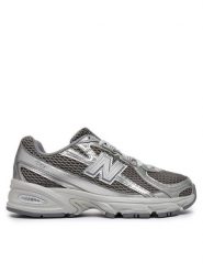 New Balance Sneakersy GR740MG Srebrny. Szare buty sportowe dziewczęce New Balance, bez wzorów, z meshu, bez zapięcia. Za 449.99 zł.
