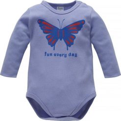 PINOKIO Body z długim rękawem lawenda niemowlęce Pinokio Imagine 80. Body niemowlęce Pinokio, bez wzorów, bez ramiączek. Za 44.90 zł.