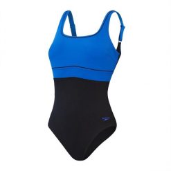 Damski kostium kąpielowy 1-częściowy Speedo Eco Contoureclipse. Czarne kostiumy jednoczęściowe damskie Speedo, xl, bez wzorów, sportowe, do pływania. Za 315.00 zł.