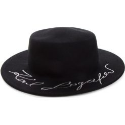 Kapelusz KARL LAGERFELD - 86KW3413 Black 999. Czapki i kapelusze damskie marki KARL LAGERFELD. W wyprzedaży za 409.00 zł.