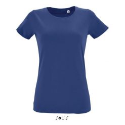 Koszulka damska Sol's Regent Fit. Niebieskie t-shirty damskie SOL'S, s, bez wzorów, z bawełny, klasyczne, bez kołnierzyka. Za 72.50 zł.